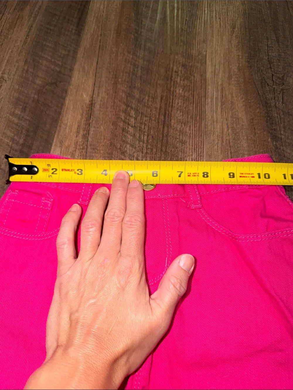 Gymboree Girls Pink Denim Skirt size: 5 Barbie Core